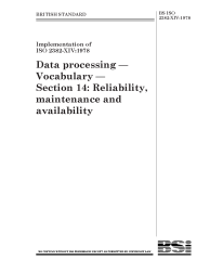 BS ISO 2382-14:1978