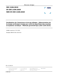 NBN EN ISO 2106:2020