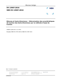 NBN EN 13587:2016