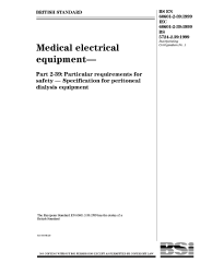 BS EN 60601-2-39:1999