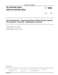 NBN EN 3155-001:2016