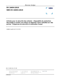 NBN EN 16654:2015