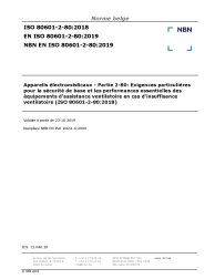 NBN EN ISO 80601-2-80:2019