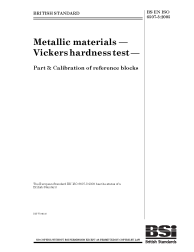 BS EN ISO 6507-3:2005