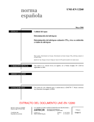 UNE-EN 12260:2004 (R2013)