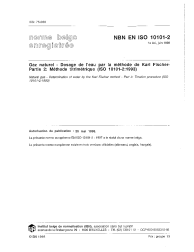 NBN EN ISO 10101-2:1998