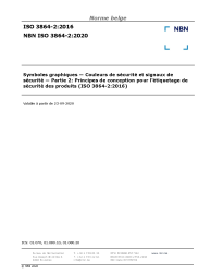 NBN ISO 3864-2:2020