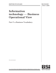 BS ISO/IEC 15944-7:2009