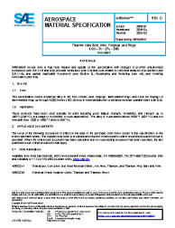 SAE AMS 4964D:2024-03-27