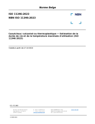 NBN ISO 11346:2023