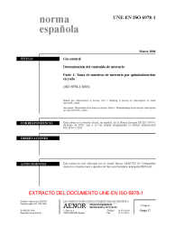 UNE-EN ISO 6978-1:2006