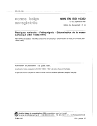 NBN EN ISO 10352:1997