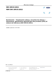 NBN ISO 20515:2022