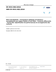 NBN EN 4531-002:2016