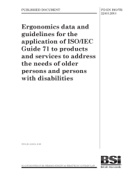 PD CEN ISO/TR 22411:2011