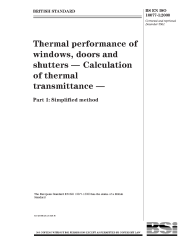 BS EN ISO 10077-1:2000