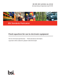 BS EN IEC 60384-26:2018