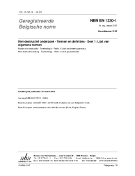 NBN EN 1330-1:2015