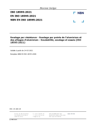 NBN EN ISO 18595:2021