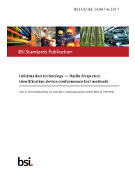 BS ISO/IEC 18047-6:2017