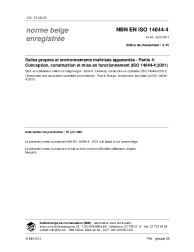 NBN EN ISO 14644-4:2001
