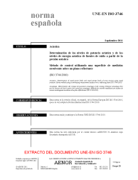 UNE-EN ISO 3746:2011