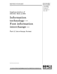 BS ISO/IEC 9541-2:1991+A2:2009