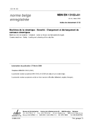 NBN EN 13102+A1:2009