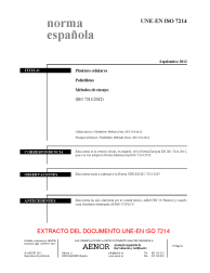 UNE-EN ISO 7214:2012