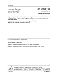 NBN EN ISO 8469:2013