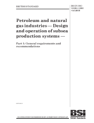 BS EN ISO 13628-1:2005+A1:2010