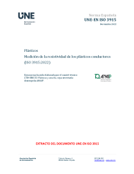 UNE-EN ISO 3915:2022