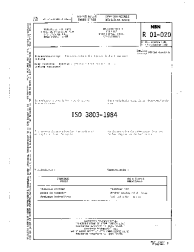 NBN R 01-020:1985