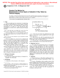 ASTM E1165-92(1996)E1 (R1992)