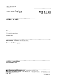 NBN B 21-211:1991