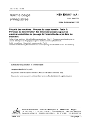 NBN EN 547-1+A1:2009