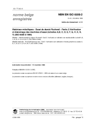 NBN EN ISO 6508-2:1999