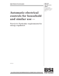 BS EN 60730-2-11:2008