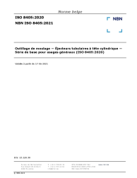 NBN ISO 8405:2021