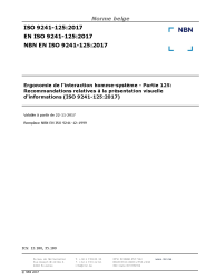 NBN EN ISO 9241-125:2017