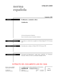 UNE-EN 13535:2001 (R2017)