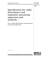 BS CISPR 16-1:1998
