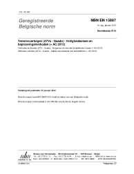 NBN EN 15997:2012