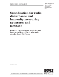 PD CISPR/TR 16-4-1:2003