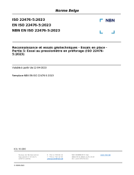 NBN EN ISO 22476-5:2023