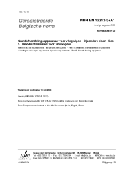 NBN EN 12312-5+A1:2009