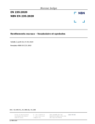 NBN EN 235:2020