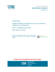 UNE-EN ISO 23402-1:2021