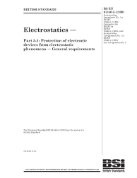 BS EN 61340-5-1:2001