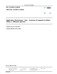 NBN EN 13230-5:2016
